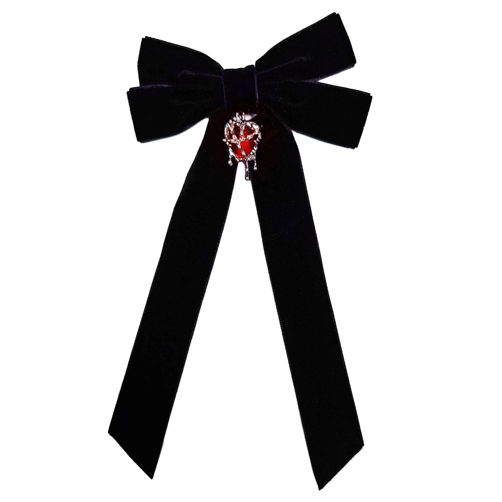 Attitude Hair Dye - Vampire Heart Haarschleife - Schwarz